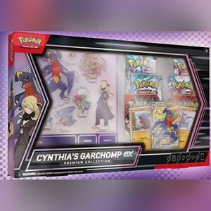 Cynthia's Garchomp EX Premium Collection - Multicolor